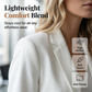 🧥 50% OFF NOW! 💼 Women's Solid Color Lapel Blazer Jacket – Tailored fit & lightweight fabric – Perfect for office, business meetings or smart casual – polished and versatile ✨