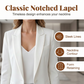 🧥 50% OFF NOW! 💼 Women's Solid Color Lapel Blazer Jacket – Tailored fit & lightweight fabric – Perfect for office, business meetings or smart casual – polished and versatile ✨