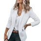 🧥 50% OFF NOW! 💼 Women's Solid Color Lapel Blazer Jacket – Tailored fit & lightweight fabric – Perfect for office, business meetings or smart casual – polished and versatile ✨