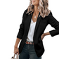 🧥 50% OFF NOW! 💼 Women's Solid Color Lapel Blazer Jacket – Tailored fit & lightweight fabric – Perfect for office, business meetings or smart casual – polished and versatile ✨