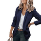 🧥 50% OFF NOW! 💼 Women's Solid Color Lapel Blazer Jacket – Tailored fit & lightweight fabric – Perfect for office, business meetings or smart casual – polished and versatile ✨