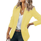 🧥 50% OFF NOW! 💼 Women's Solid Color Lapel Blazer Jacket – Tailored fit & lightweight fabric – Perfect for office, business meetings or smart casual – polished and versatile ✨