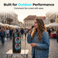 🎤 60% OFF NOW! 🔌 Versatile Speaker System with Mic Input – Karaoke, music & voice amplification – Portable, perfect for parties, events or presentations 🎶✨