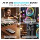 🎤 60% OFF NOW! 🔌 Versatile Speaker System with Mic Input – Karaoke, music & voice amplification – Portable, perfect for parties, events or presentations 🎶✨