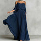 👗 50% OFF NOW! 🌸 Women's Elegant Cold Shoulder Flowing Maxi Dress – Lightweight & romantic – Perfect for summer parties, beach or special occasions – breezy and chic ✨