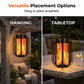 🏮 50% OFF NOW! ☀️ Solar Flickering Flame Lantern – Waterproof & auto-on – Realistic warm glow, perfect for patios, gardens or pathways – no wiring needed 🌙