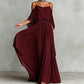 👗 50% OFF NOW! 💥 Women's Elegant Cold Shoulder Flowy Maxi Dress – Cinched waist & spaghetti straps – Off-shoulder design, perfect for summer parties or beach weddings ✨🌊