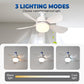 🌀 50% OFF NOW! 💡 2-in-1 Remote-Controlled Ceiling Fan with LED Light – Dimmable & reversible – Silent motor, sleek design – perfect for bedrooms or living rooms ✨🏠