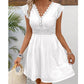 👗 50% OFF NOW! 🌸 Elegant Lace V-Neck Summer Dress – Lightweight & romantic – Perfect for beach, weddings or casual elegance – breathable and feminine ✨💃