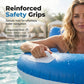 🏊 50% OFF NOW! 🚤 Motorized Inflatable Pool Lounger with Propeller – Battery-powered & easy to steer – Perfect for floating, relaxing or slow cruising – includes rechargeable motor, ideal for pool or lake 🌊✨