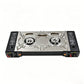 🔥 50% OFF NOW! 🍳 Portable Dual Burner Butane Stove – Lightweight & piezo ignition – Perfect for camping, tailgating or outdoor cooking – compact and easy to carry ⛺✨