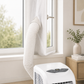🪟 50% OFF NOW! ❄️ Portable AC Window Seal Kit with 2 Zipper Doors – Fits most windows & easy install – Keeps cold air in, hot air out – perfect for home, office or travel 🌬️✨