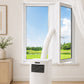 🪟 50% OFF NOW! ❄️ Portable AC Window Seal Kit with 2 Zipper Doors – Fits most windows & easy install – Keeps cold air in, hot air out – perfect for home, office or travel 🌬️✨