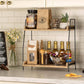 🌿 Save 50%! 🏠 2-Tier Countertop Shelf – Sturdy, space-saving & organizer-ready ✨
