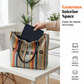 👜 50% OFF NOW! 🌈 Women's Rainbow Striped Woven Tote Bag – Lightweight & spacious – Perfect for beach, shopping or everyday use – colourful and durable ✨🏖️