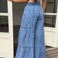 👖 50% OFF NOW! 🌸 Women's High Waist Wide Leg Denim Pants – Stretchy & vintage wash – Flattering, relaxed fit – perfect for casual or smart-casual days ✨🌿