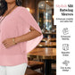 👚 50% OFF NOW! ⏰ Women's Summer Batwing Sleeve Top – Casual split loose blouse – Breathable, lightweight & flowy – perfect for beach or everyday comfort 🌸✨