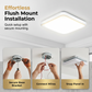 💡 50% OFF NOW! ✨ Modern Minimalist LED Ceiling Light – Eye-caring & 3-color dimmable – Square flush mount, perfect for living room, kitchen or study – sleek and energy-efficient 🏠💡