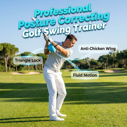 🏌️ 60% OFF NOW! 🏆 Posture Correcting Golf Swing Trainer – Adjustable alignment & lightweight – Improves swing plane and posture – perfect for practice at home or on the range ⛳✨