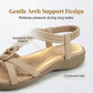 👡 50% OFF NOW! 🌸 Women's Comfortable Bohemian Flat Sandals – Cushioned & adjustable straps – Perfect for beach, travel or casual summer days – boho chic and lightweight ✨🌿