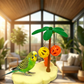 ☁️ 50% OFF NOW! 🐦 Cute Cloud-Shaped Bird Perch Platform – Soft texture & non-slip surface – Perfect for parrots, cockatiels or small birds – easy to attach, comfortable grip 🌈✨