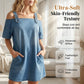 👗 50% OFF NOW! ⌛ Women's Denim Dress with Adjustable Buckles & Pockets – Soft denim & casual fit – Functional pockets, perfect for everyday wear or summer outings 🌸✨