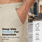 👖 50% OFF NOW! 🏆 Men's Casual Linen Drawstring Trousers – Breathable & lightweight – Relaxed fit, perfect for summer or smart casual – comfortable and stylish 🌿✨