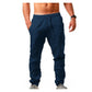 👖 50% OFF NOW! 🏆 Men's Casual Linen Drawstring Trousers – Breathable & lightweight – Relaxed fit, perfect for summer or smart casual – comfortable and stylish 🌿✨