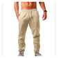 👖 50% OFF NOW! 🏆 Men's Casual Linen Drawstring Trousers – Breathable & lightweight – Relaxed fit, perfect for summer or smart casual – comfortable and stylish 🌿✨