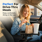 🚗 50% OFF NOW! 🥤 Car Cup Holder Expander with Tray – Adjustable & universal fit – Holds large cups, phones or snacks – perfect for road trips or daily commutes – fits most vehicles 🛡️✨