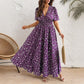 👗 50% OFF NOW! 🌸 Women's Elegant Floral V-Neck Dress – Lightweight & romantic – Perfect for spring, summer or garden parties – easy, feminine style ✨💐