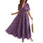 👗 50% OFF NOW! 🌸 Women's Elegant Floral V-Neck Dress – Lightweight & romantic – Perfect for spring, summer or garden parties – easy, feminine style ✨💐