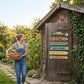 🏡 50% OFF NOW! 💖 Rustic Wooden Garden Hanging Sign – Charming wall décor plaque – Perfect for porch, patio or garden – weather-resistant & easy to hang 🌿✨🪵