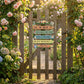 🏡 50% OFF NOW! 💖 Rustic Wooden Garden Hanging Sign – Charming wall décor plaque – Perfect for porch, patio or garden – weather-resistant & easy to hang 🌿✨🪵