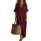 👗 50% OFF NOW! 🌸 Women's Minimalist Solid Color Maxi Dress – Soft & flowy – Perfect for beach, travel or everyday elegance – effortless and breathable ✨🌿