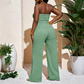 👗 50% OFF NOW! 🌸 Women's Strapless High-Waisted Wide-Leg Jumpsuit – Flowy & elegant – Perfect for weddings, summer parties or chic evenings – breathable and flattering ✨🌿