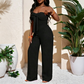 👗 50% OFF NOW! 🌸 Women's Strapless High-Waisted Wide-Leg Jumpsuit – Flowy & elegant – Perfect for weddings, summer parties or chic evenings – breathable and flattering ✨🌿
