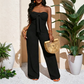 👗 50% OFF NOW! 🌸 Women's Strapless High-Waisted Wide-Leg Jumpsuit – Flowy & elegant – Perfect for weddings, summer parties or chic evenings – breathable and flattering ✨🌿