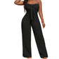 👗 50% OFF NOW! 🌸 Women's Strapless High-Waisted Wide-Leg Jumpsuit – Flowy & elegant – Perfect for weddings, summer parties or chic evenings – breathable and flattering ✨🌿