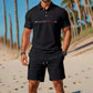 👕 71% OFF NOW! ☀️ Men's 2-Piece Polo Shirt & Shorts Set – Breathable & comfortable – Versatile for sports, daily wear or relaxed days – casual style with ease 🩳✨