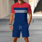 👕 71% OFF NOW! ☀️ Men's 2-Piece Polo Shirt & Shorts Set – Breathable & comfortable – Versatile for sports, daily wear or relaxed days – casual style with ease 🩳✨