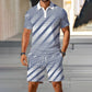 👕 71% OFF NOW! ☀️ Men's 2-Piece Polo Shirt & Shorts Set – Breathable & comfortable – Versatile for sports, daily wear or relaxed days – casual style with ease 🩳✨