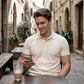 👔 50% OFF NOW! 🌊 Men's Casual Short Sleeve Button Down Shirt – Breathable & lightweight – Perfect for summer, work or relaxed weekends – classic style with comfort ✨☀️