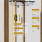 🔧 50% OFF NOW! 🚪 Door Hinge Jig Kit – Precision routing template & depth stop – Perfect for hinge recesses on doors and frames – fits most standard hinges, easy to use for DIY or pros 🛠️✨