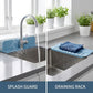 🚿 50% OFF NOW! 🧽 Foldable Sink Splash Guard with Suction Cups – Adjustable & easy to clean – Reduces splashes, fits most sinks – compact design, perfect for kitchens or bathrooms 💧✨
