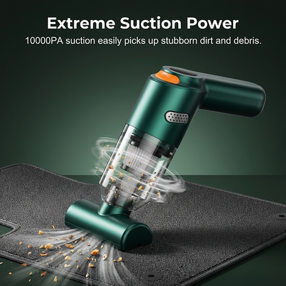 🧹 50% OFF NOW! 🔥 High-Power Cordless Vacuum Cleaner Kit – Strong suction & rechargeable – 50K+ sold – perfect for car interior, crumbs or pet hair 🚗💨✨
