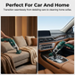 🧹 50% OFF NOW! 🔥 High-Power Cordless Vacuum Cleaner Kit – Strong suction & rechargeable – 50K+ sold – perfect for car interior, crumbs or pet hair 🚗💨✨