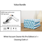 🧹 50% OFF NOW! 🔥 High-Power Cordless Vacuum Cleaner Kit – Strong suction & rechargeable – 50K+ sold – perfect for car interior, crumbs or pet hair 🚗💨✨
