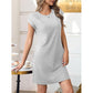 👗 50% OFF NOW! 🌸 Women's Crew Neck Solid Color Dress – Soft & lightweight – Perfect for work, beach or everyday elegance – versatile and comfy ✨🌿