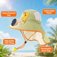 🧢 50% OFF NOW! ☀️ Sun Protection Flap Hat with Built-in Cooling Fan – Solar-powered & breathable – Keeps you cool outdoors – perfect for gardening, hiking or sports 🌬️✨